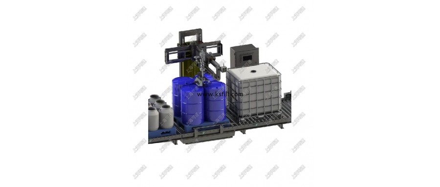 1000L-IBC噸桶油漆共用桶裝機